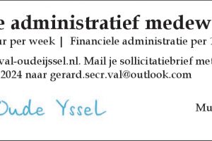 Vacature administratief medewerk(st)er en bestuurslid